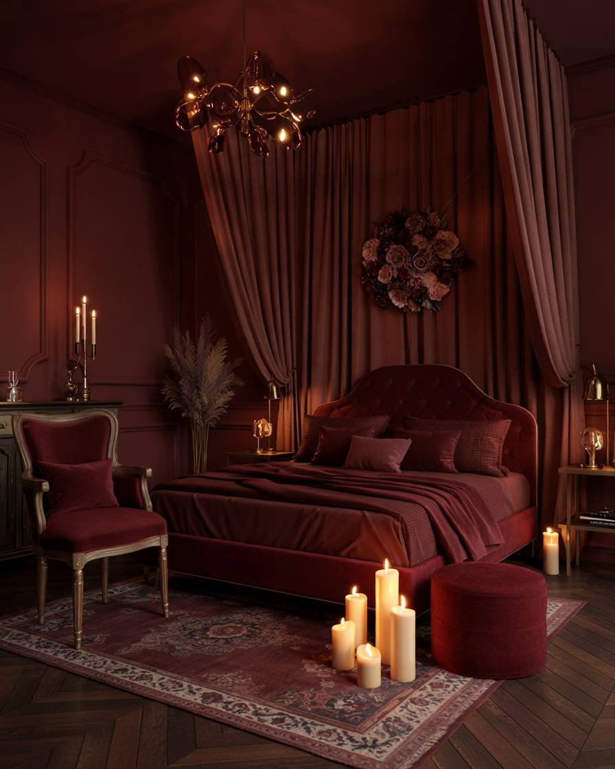 43 Bold and Stylish Red Bedroom Ideas for Couples, Kids, Teens, and ...