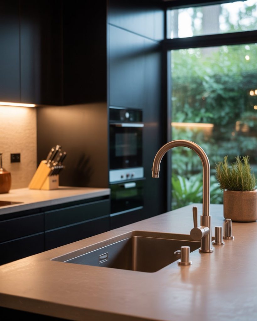 Black Kitchen 2026: 47 Bold Ideas with Countertops, Cabinets, Islands ...