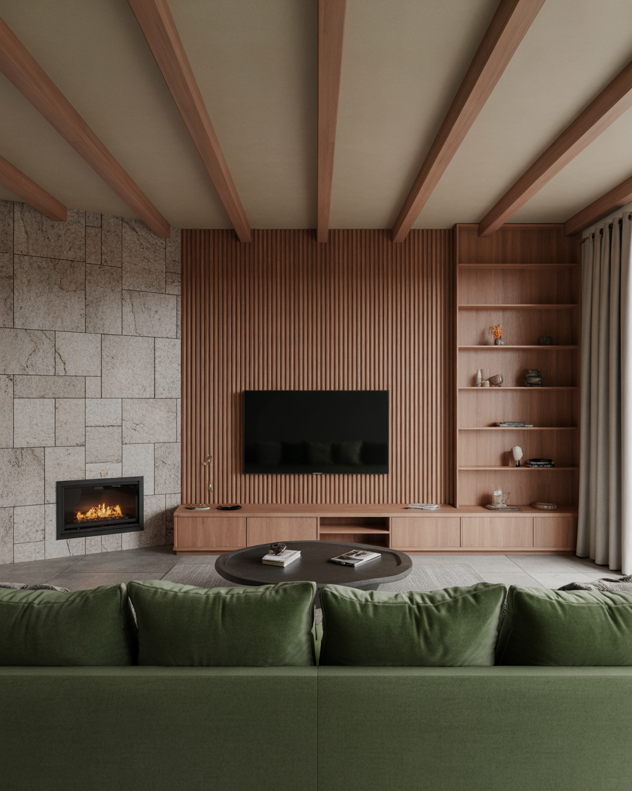 46 Earthy Living Room Ideas 2026: Cozy, Modern, Boho & Rustic Designs ...