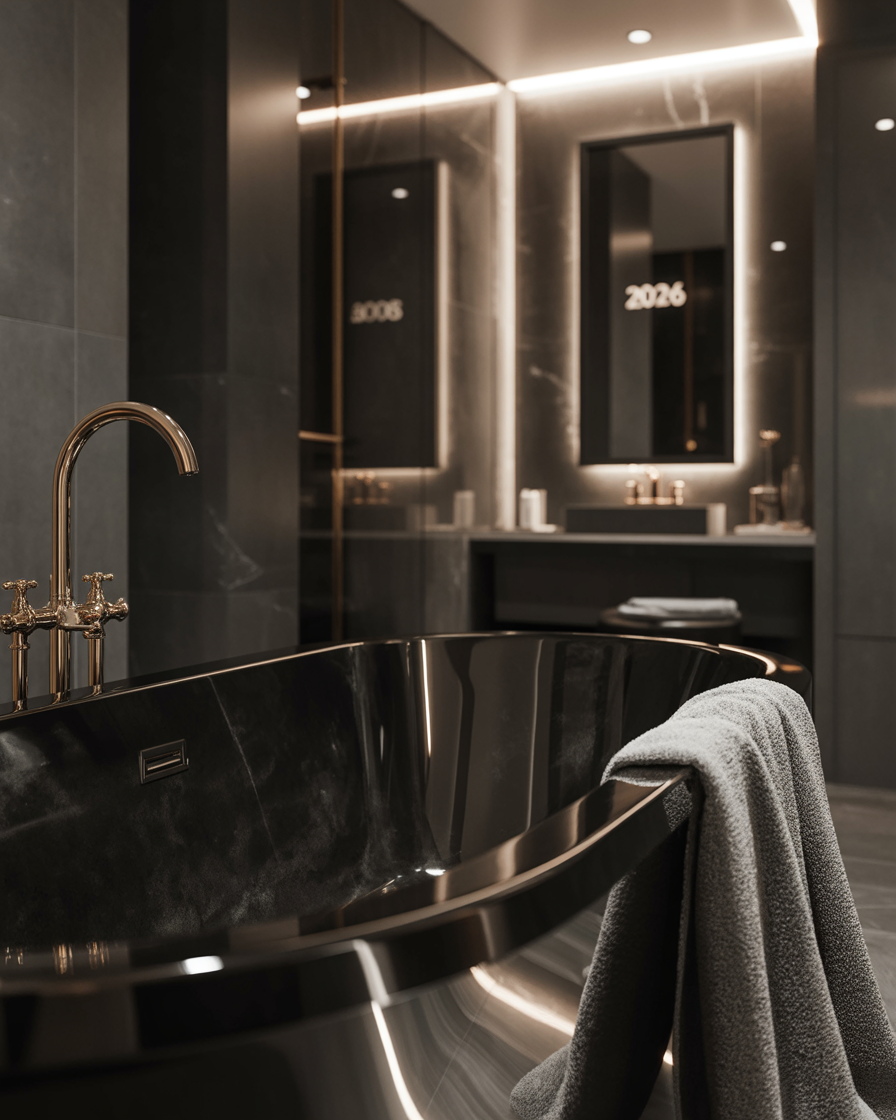 Bathroom Interior 2026: 44 Luxury Modern Design Ideas with Tiles ...