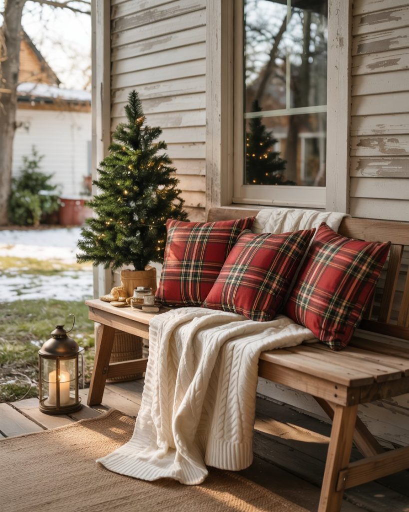 42 Farmhouse Christmas Decor Ideas 2025: Cozy, Rustic, DIY Styles for ...