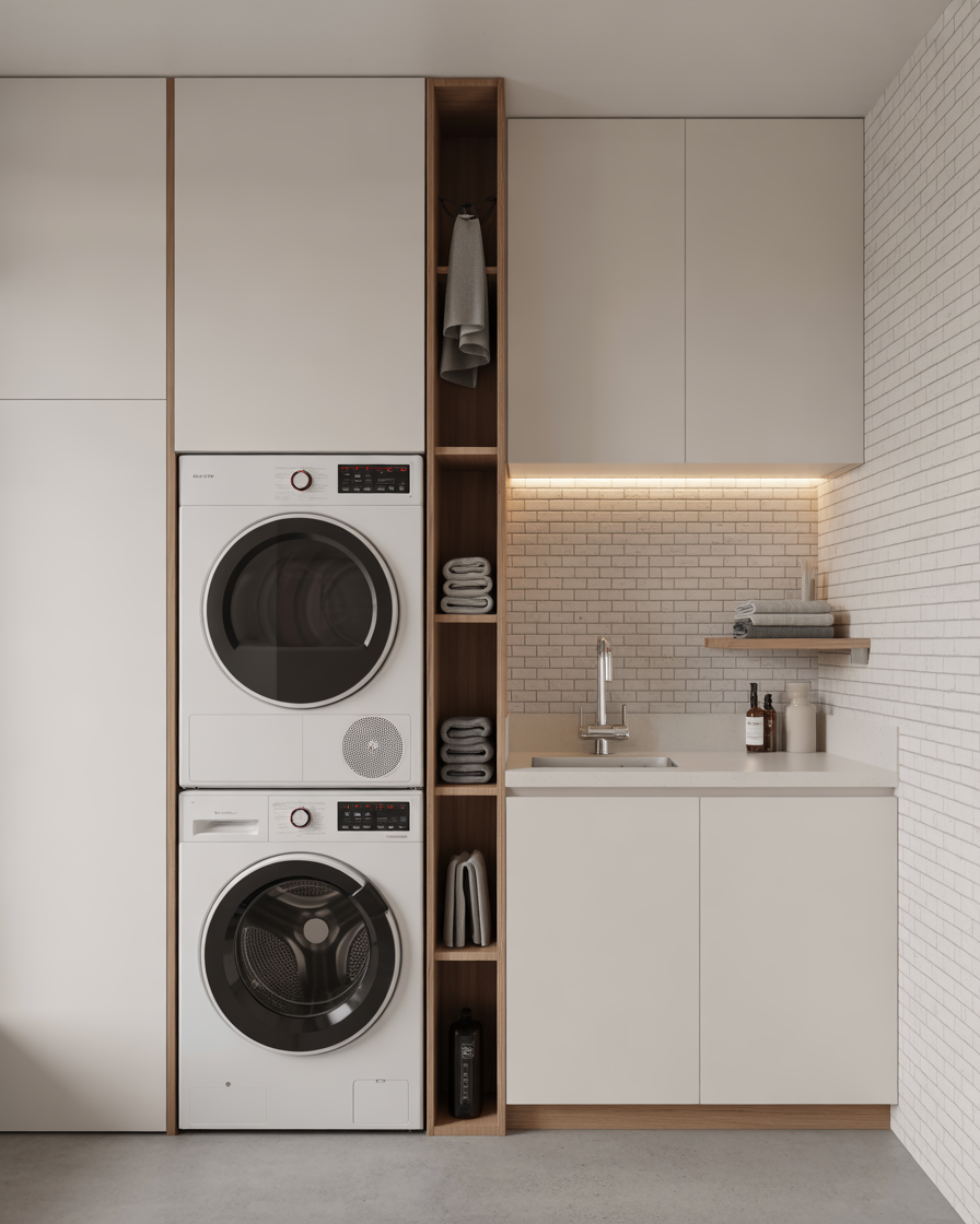 Tiny Laundry Room Ideas 2026: Smart Space-Saving, Stackable, Stylish ...