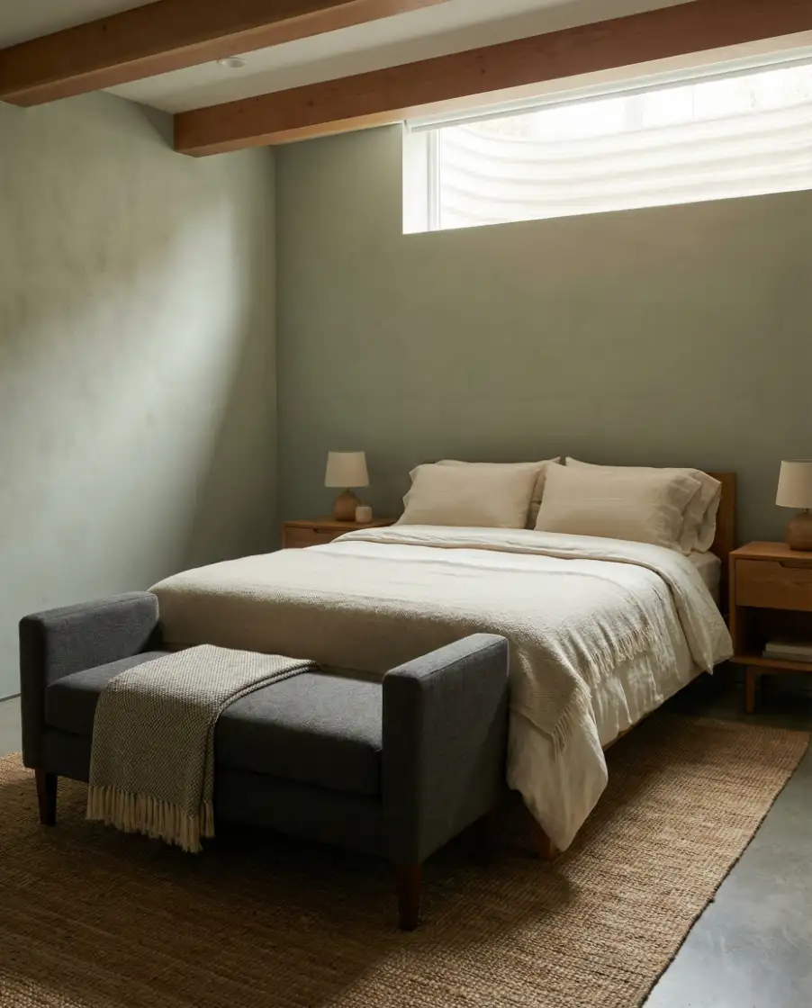 A Finished Basement Bedroom That Feels Like a Guest Suite 1