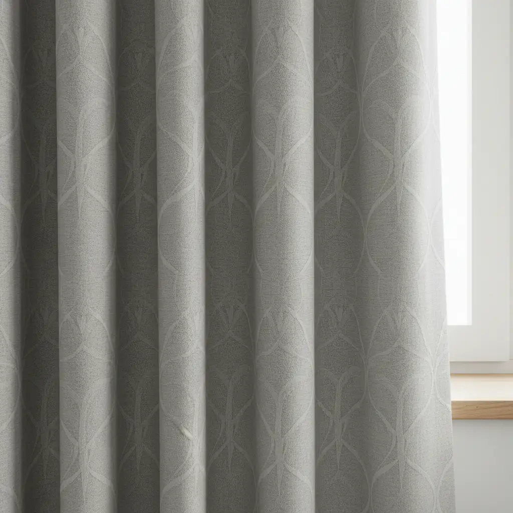 Aesthetic Curtains with Subtle Patterns 2