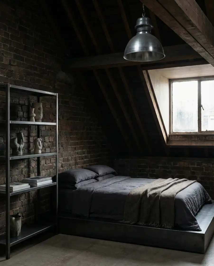 Aesthetic Grunge Loft-Style Attic 2