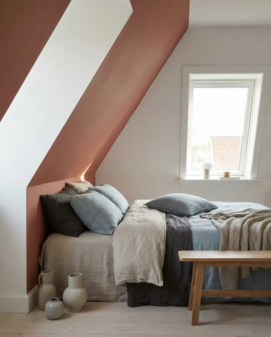 Angled Ceilings Accent Wall Focus 2