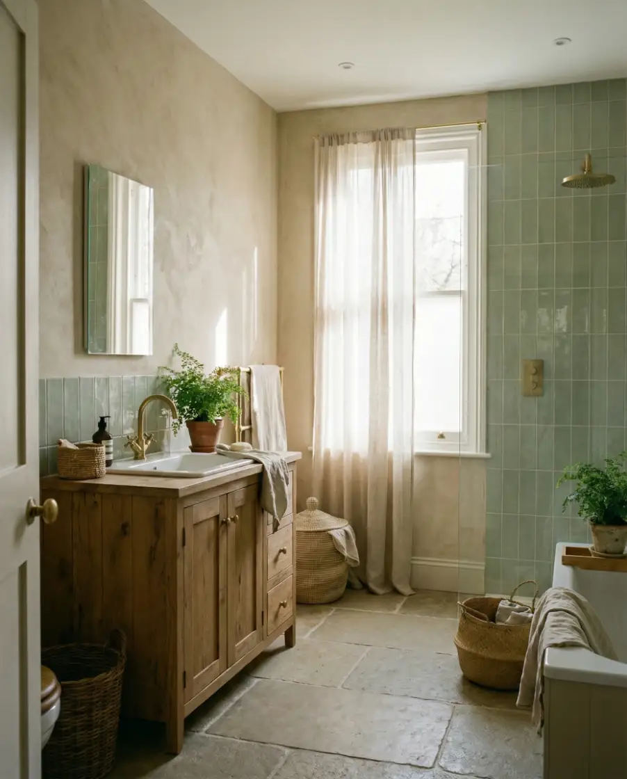 Beige and Green Calm Balance 1