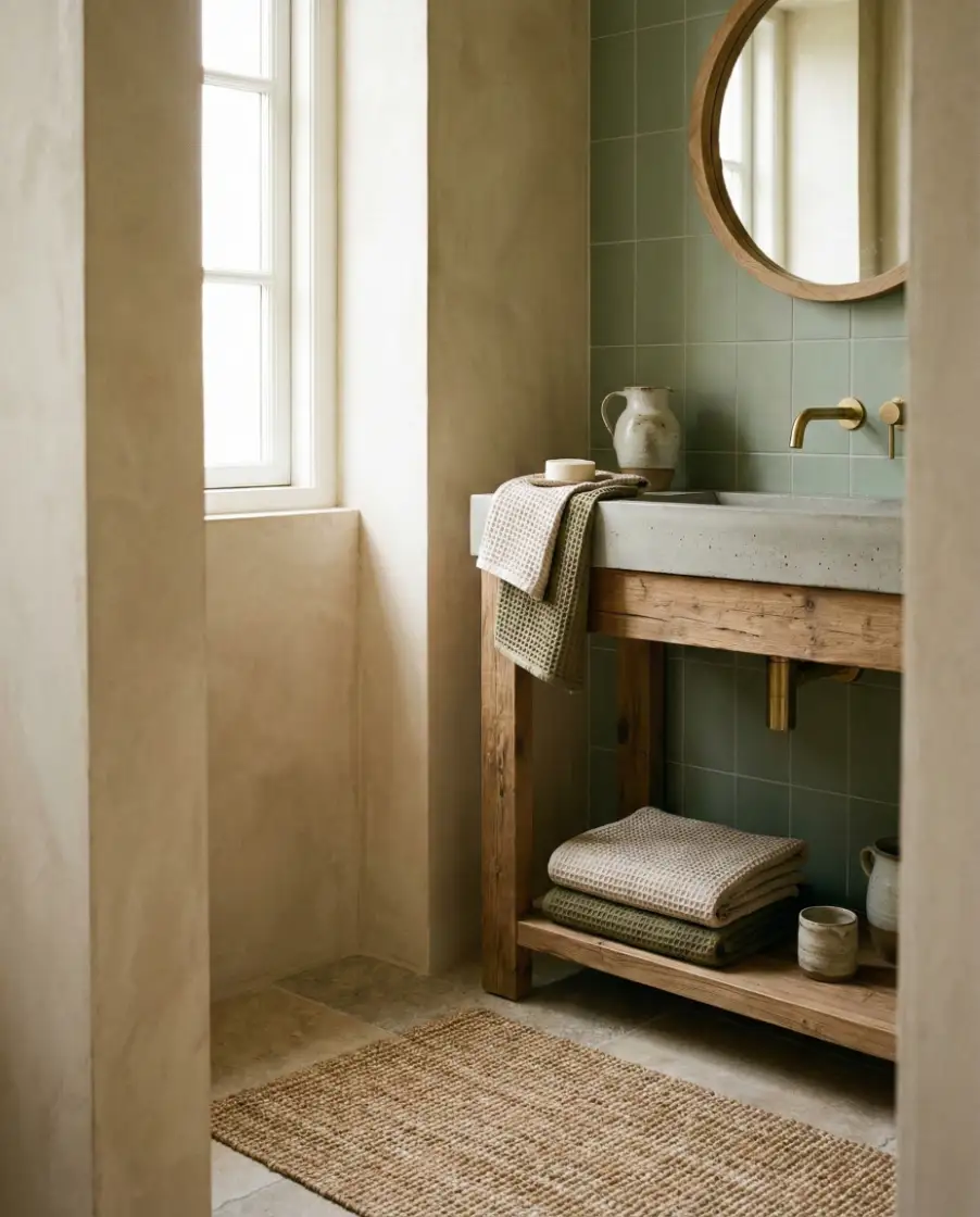 Beige and Green Calm Balance 2