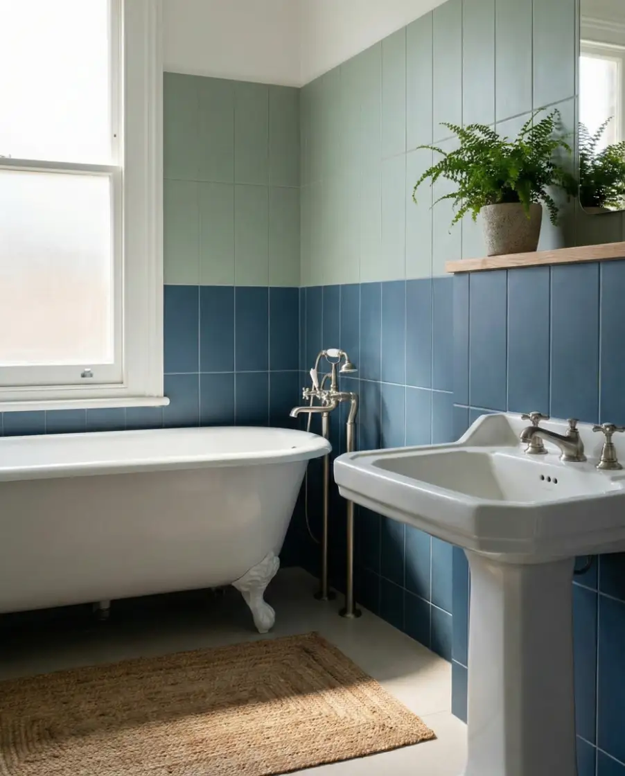 Blue and Green Layered Cool Tones 2