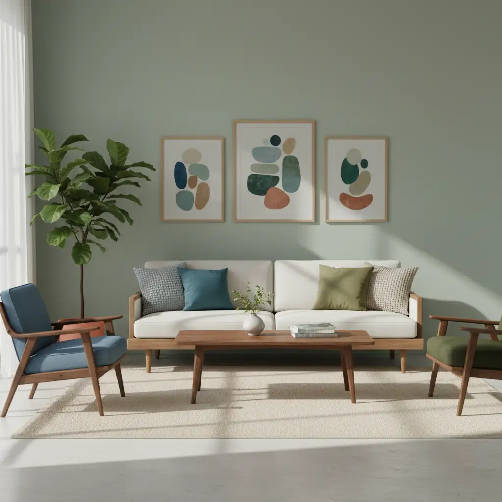 Blue and Green as a Natural Pair 1