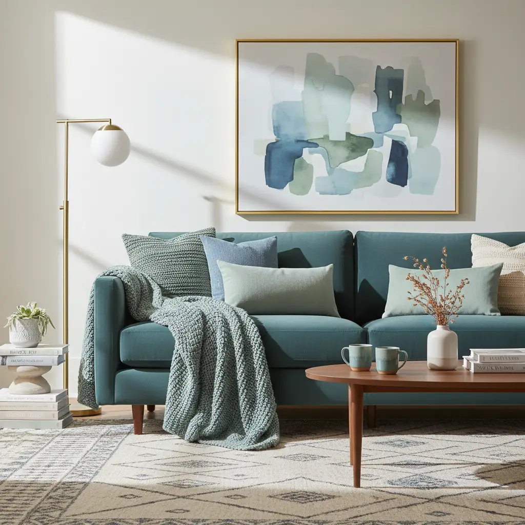 Blue and Green as a Natural Pair 2