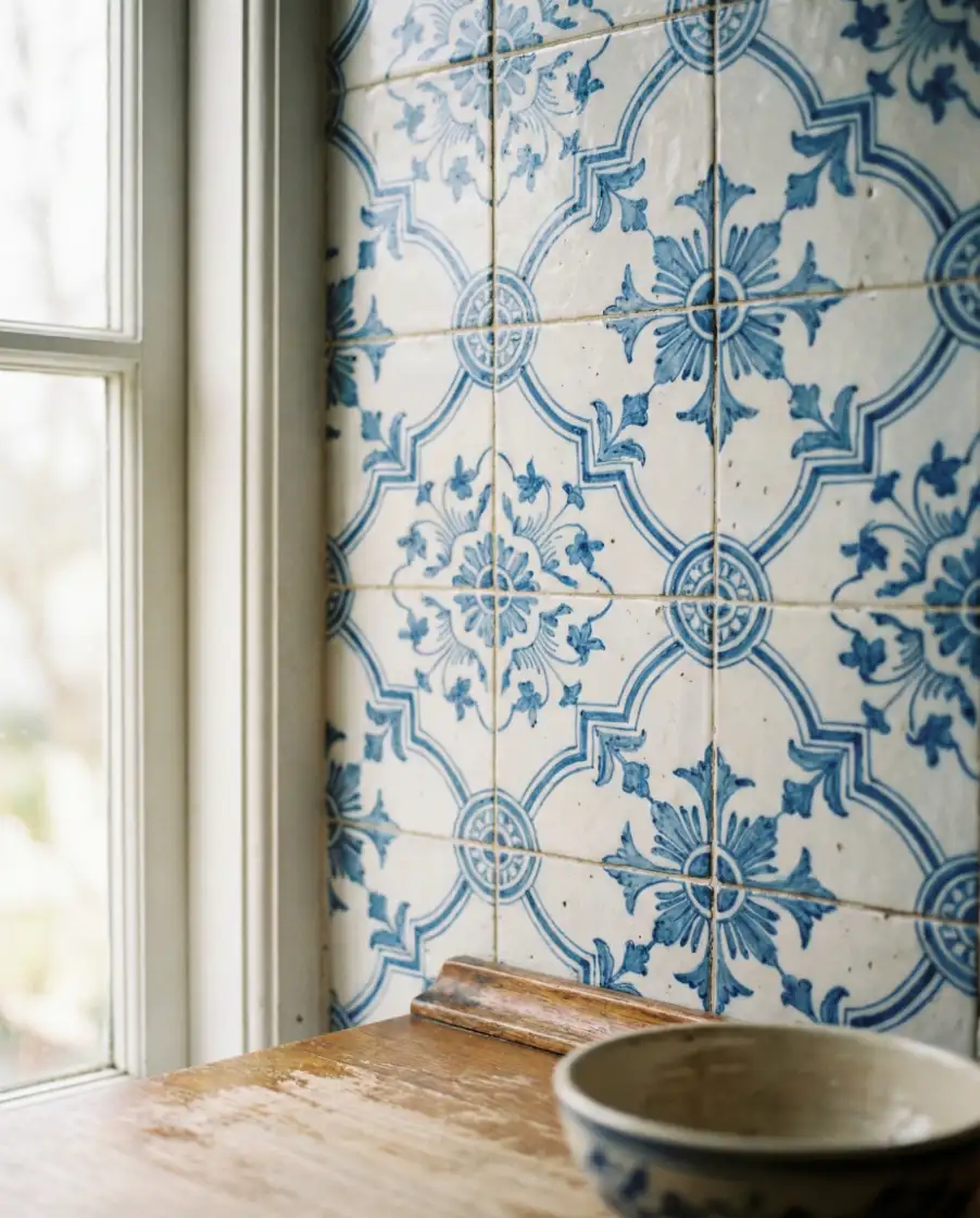 Blue and White Classic Revival 1