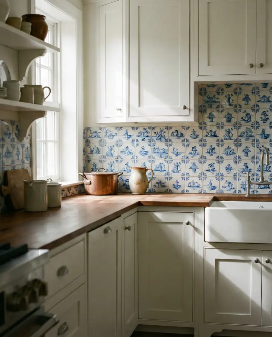 Blue and White Classic Revival 2