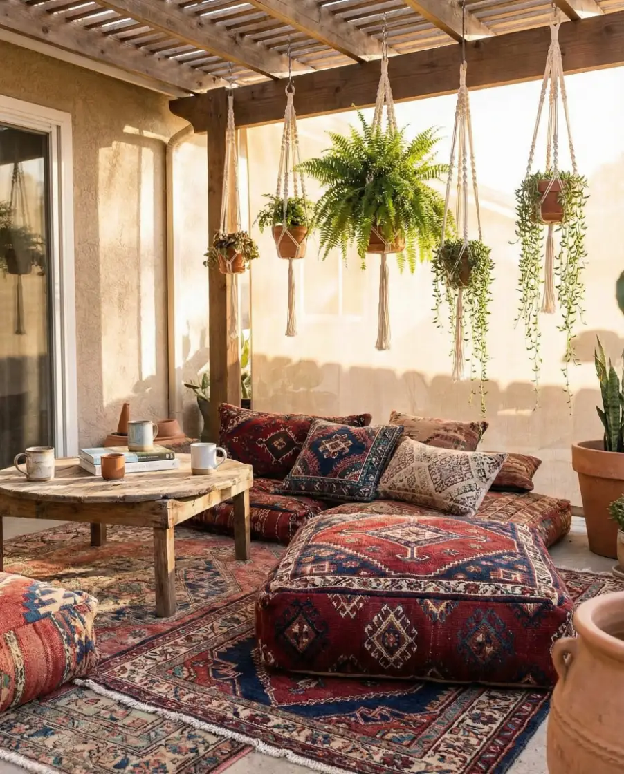 Bohemian Patio Lounge 1