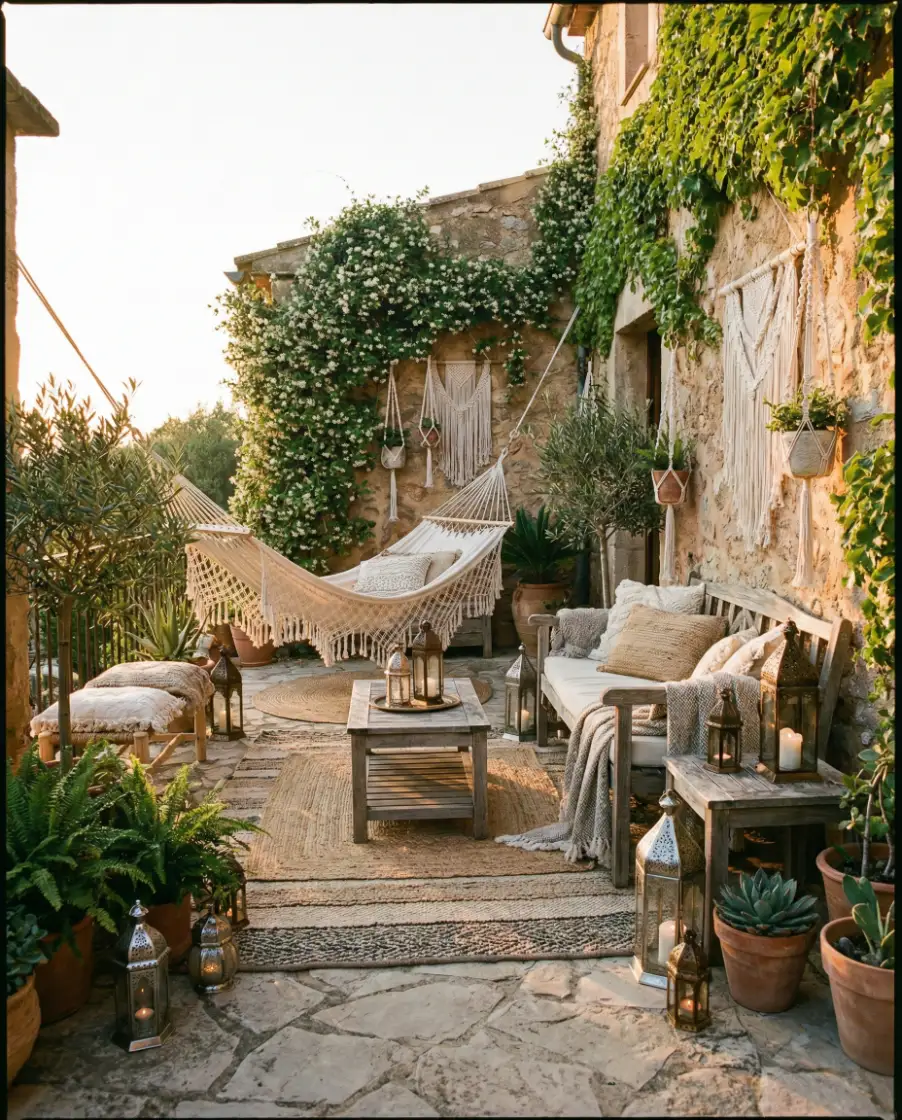 Bohemian Patio Lounge 2