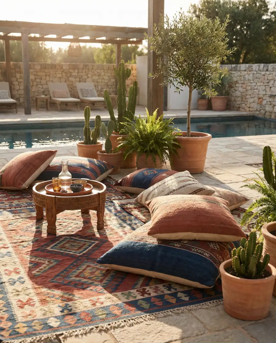 Bohemian Pool Lounge 1