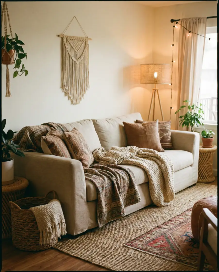 Boho Warmth With Modern Restraint 1