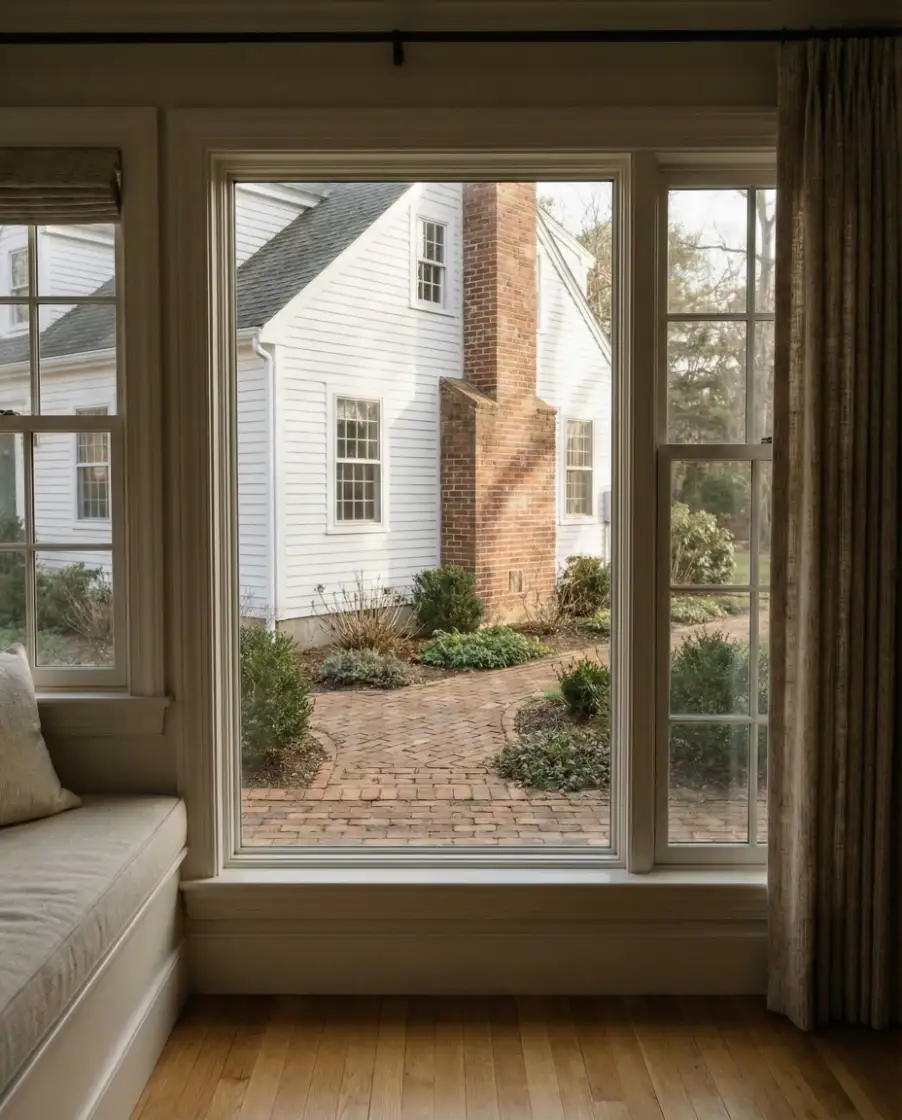 Brick Accents on Traditional Facades 2