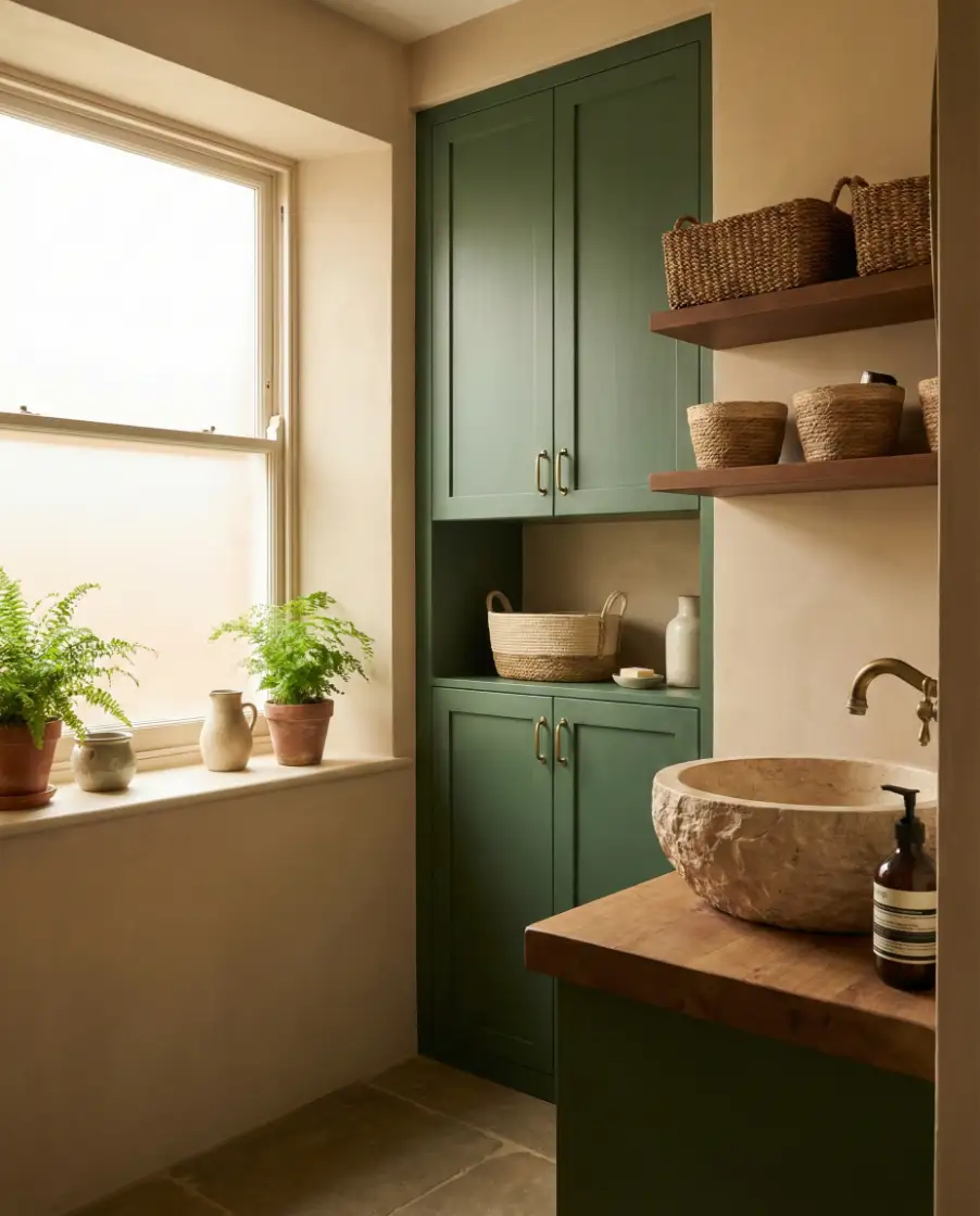 Brown and Green Organic Warmth 1