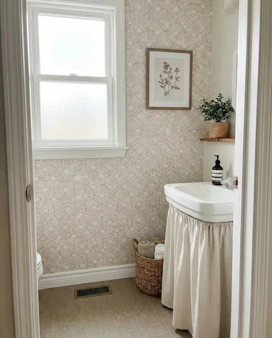 Budget-Friendly Renter Half Bathroom 2