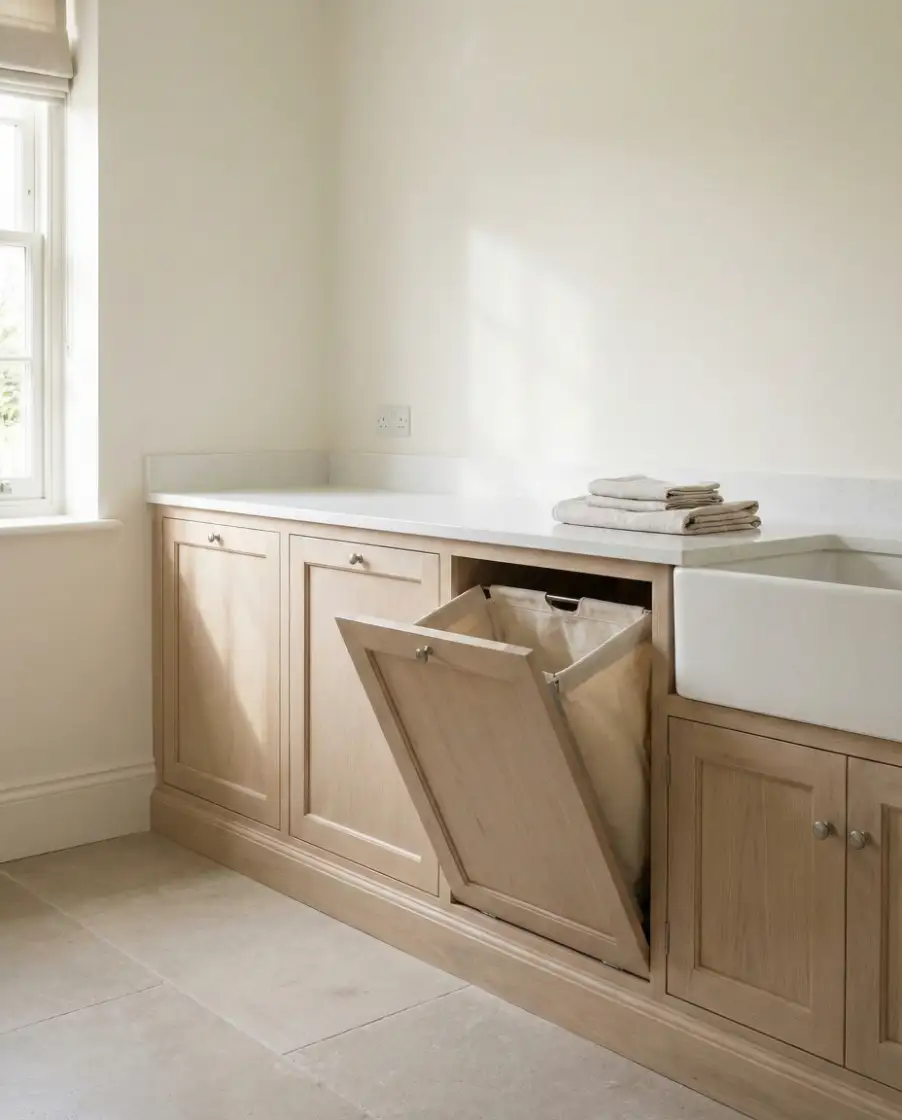 Built-In Hampers That Disappear 1