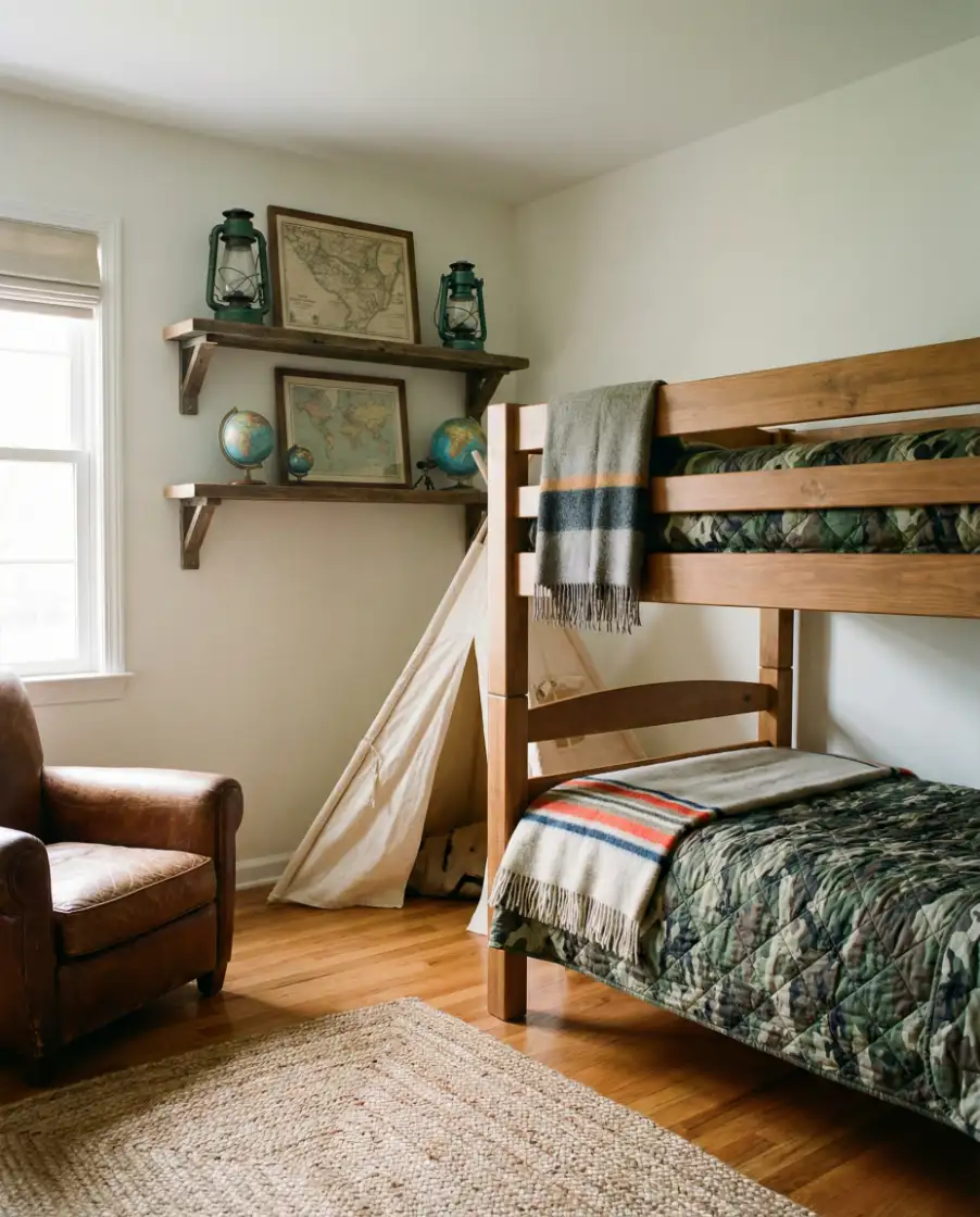 Camo-Themed Adventure Room 2