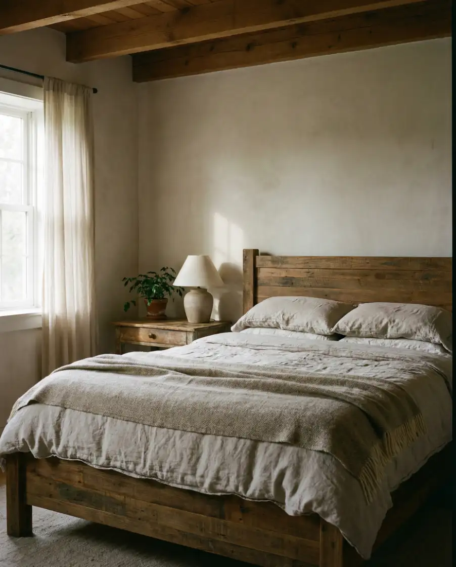 Classic Country Rustic Bedroom 1