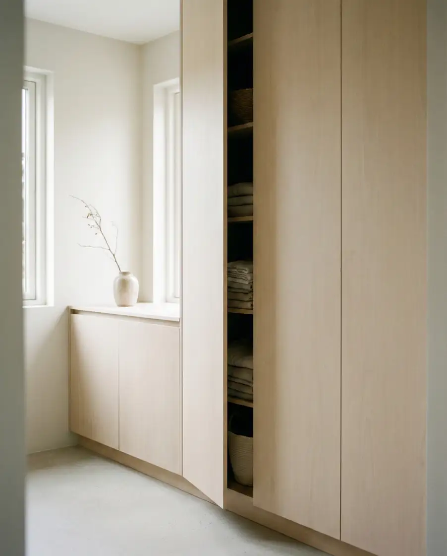 Closed Cabinets for Visual Calm 2