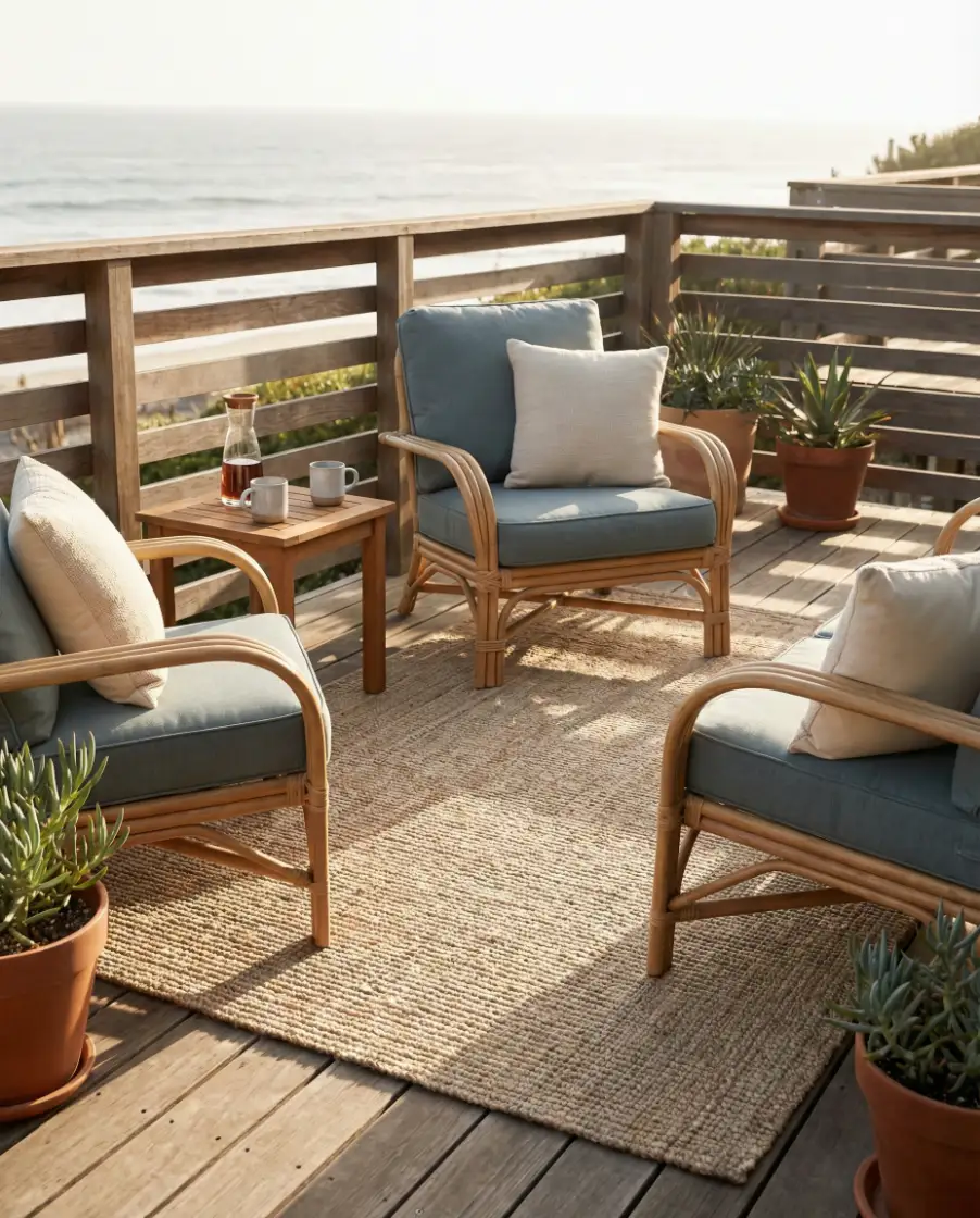 Coastal-Inspired Lounge Patio 2