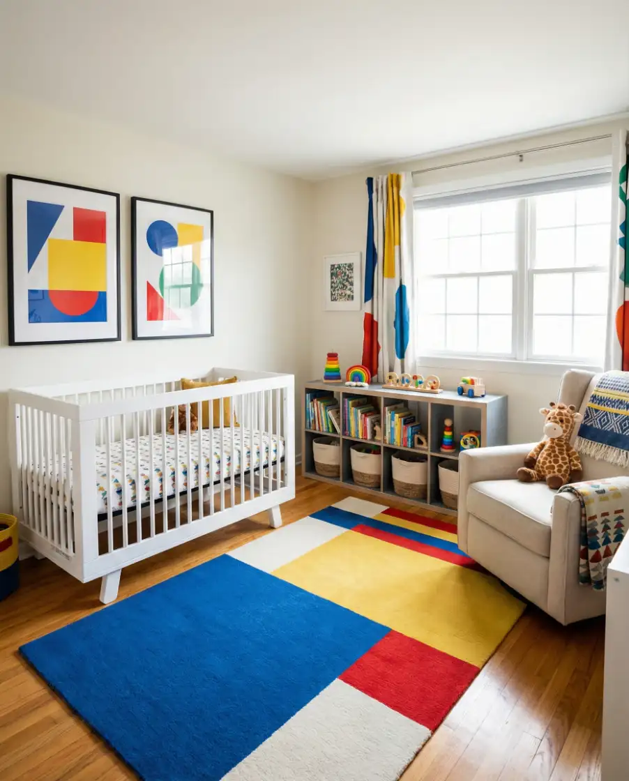 Colorful Nursery with Artistic Flair 1