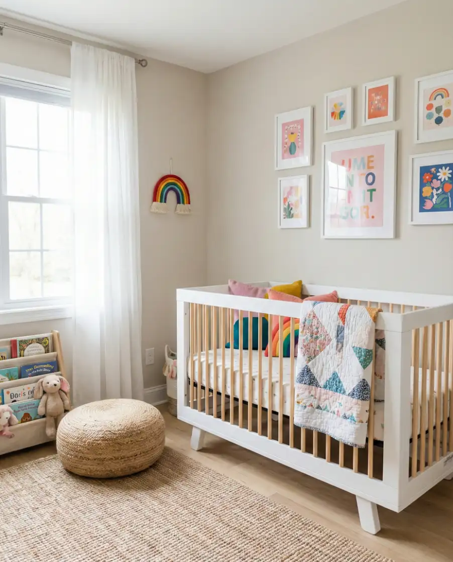 Colorful Nursery with Playful Energy 1