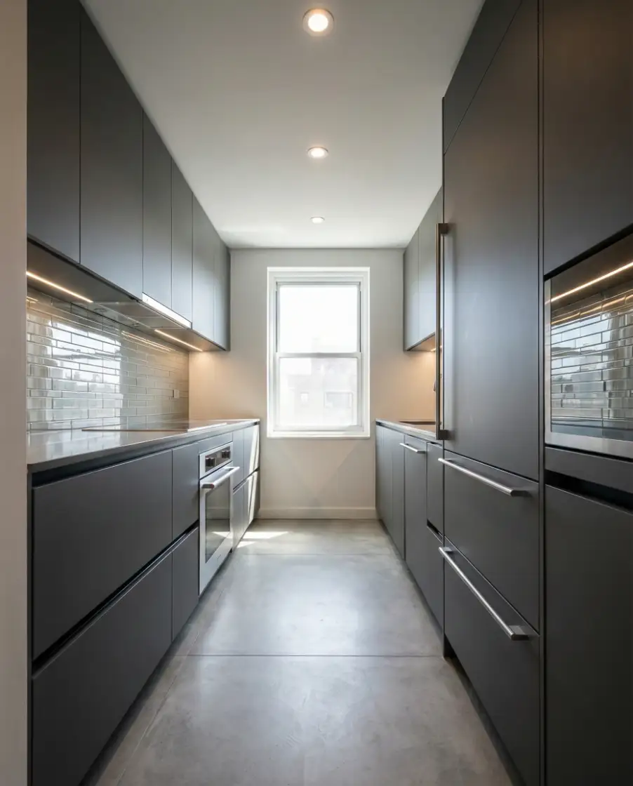 Compact Galley Kitchens Done Right 1