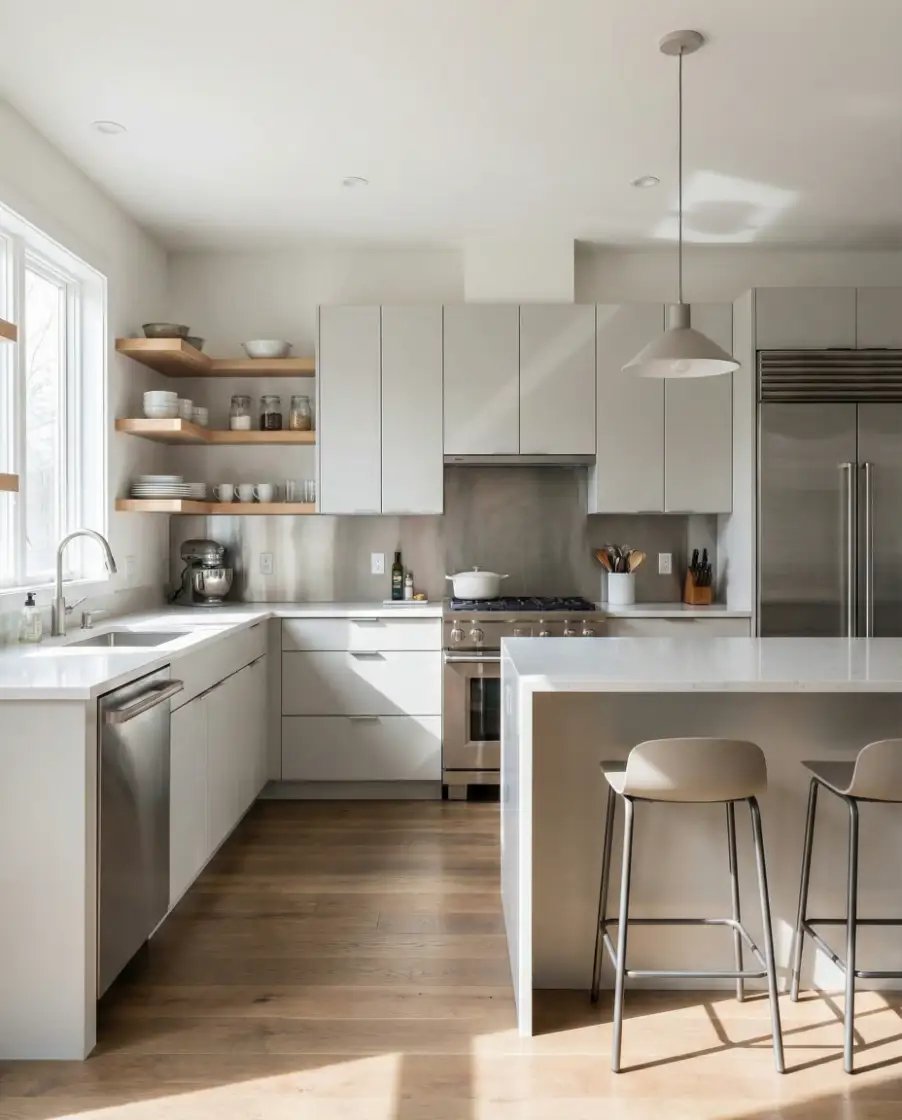 Contemporary Kitchens Inspired by Restaurant Design 1