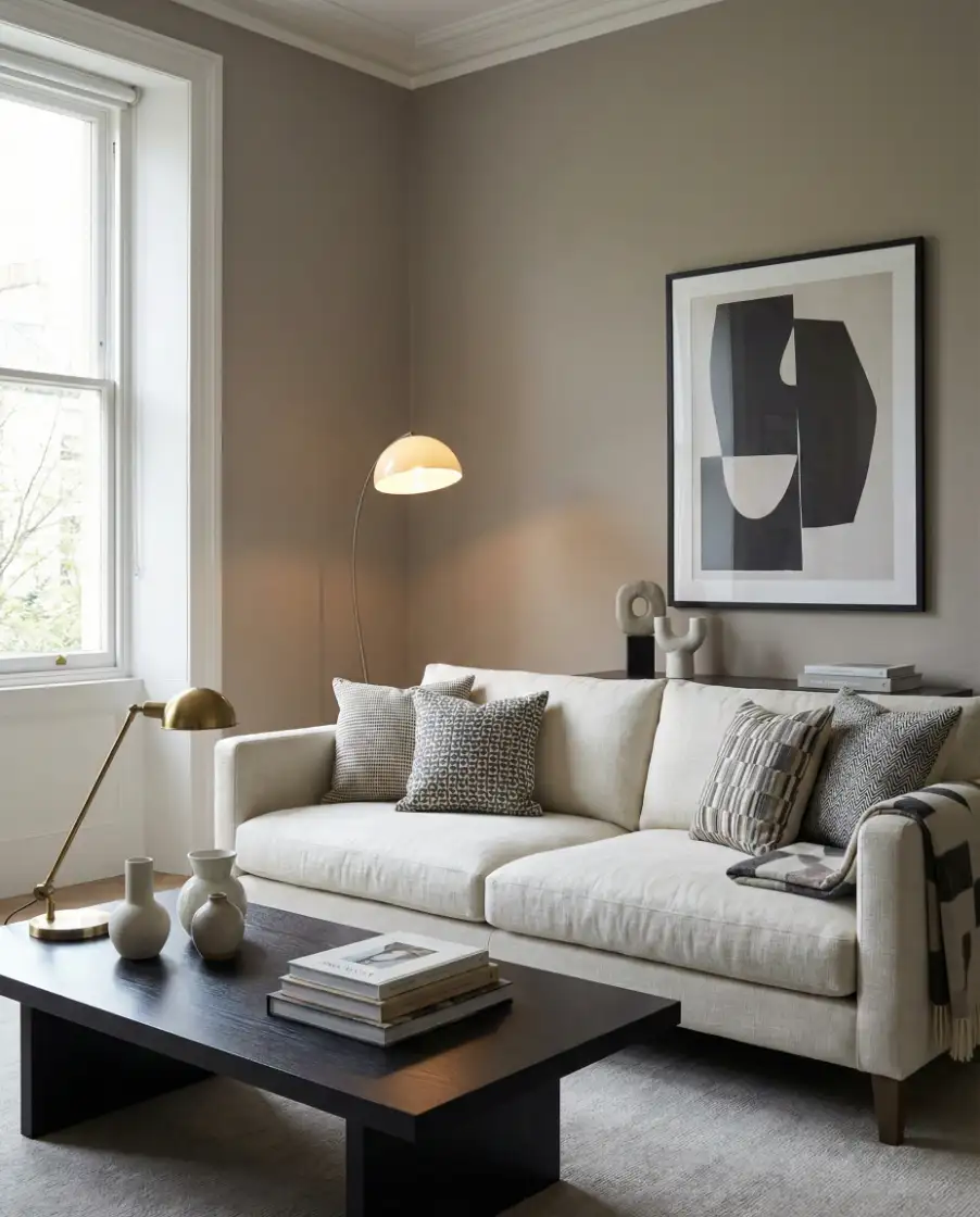 Contemporary Living Room Built Around Modern Decor Ideas 1