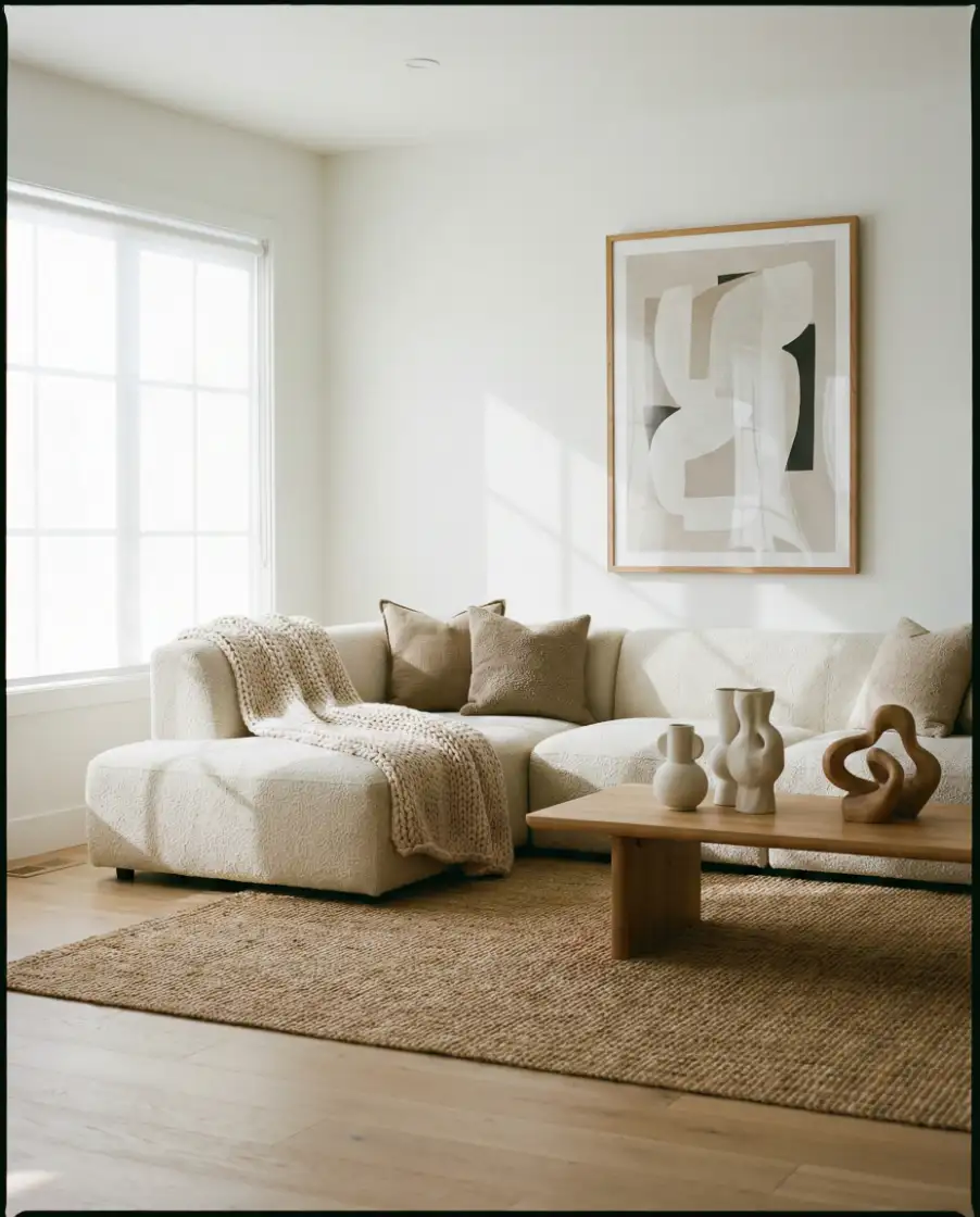 Contemporary Living Room Built Around Modern Decor Ideas 2