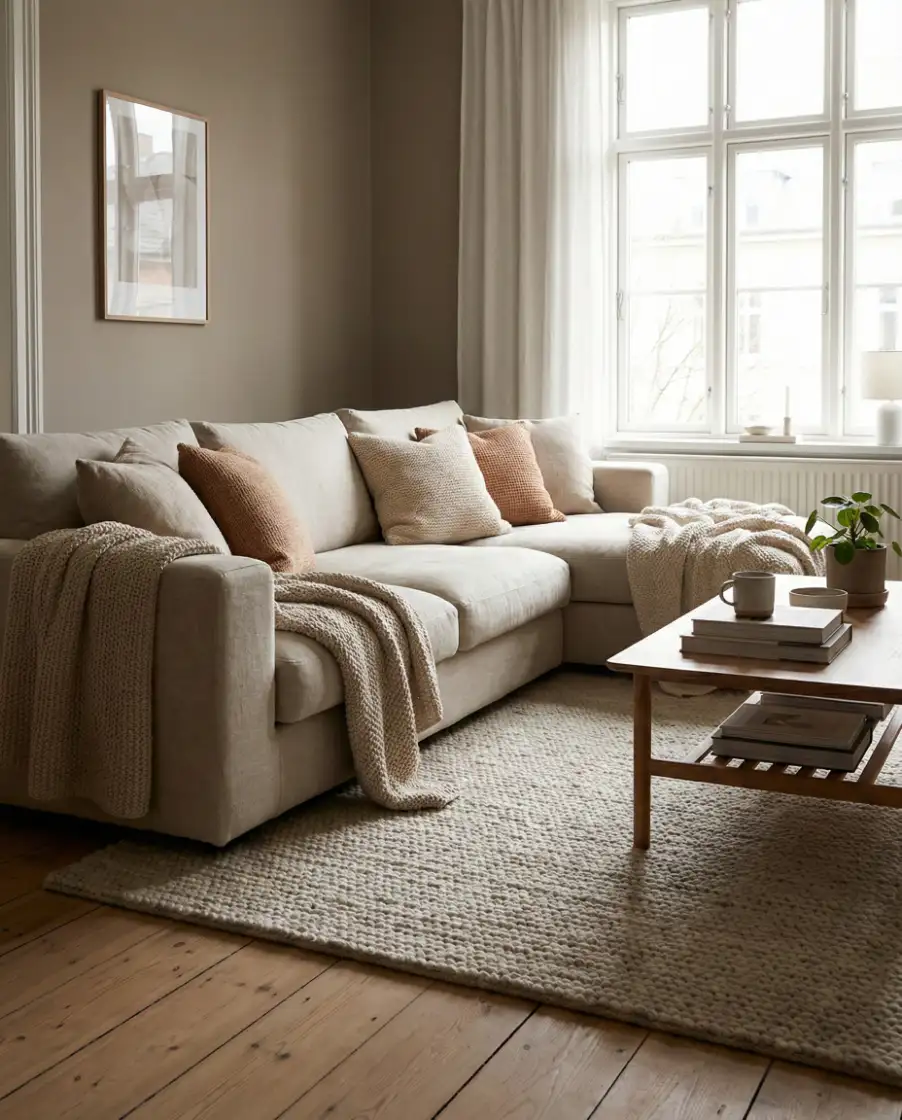 Contemporary Living Room Focused on Comfort 1