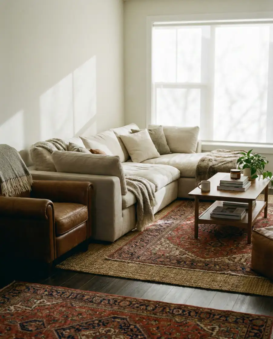 Contemporary Living Room Focused on Comfort 2