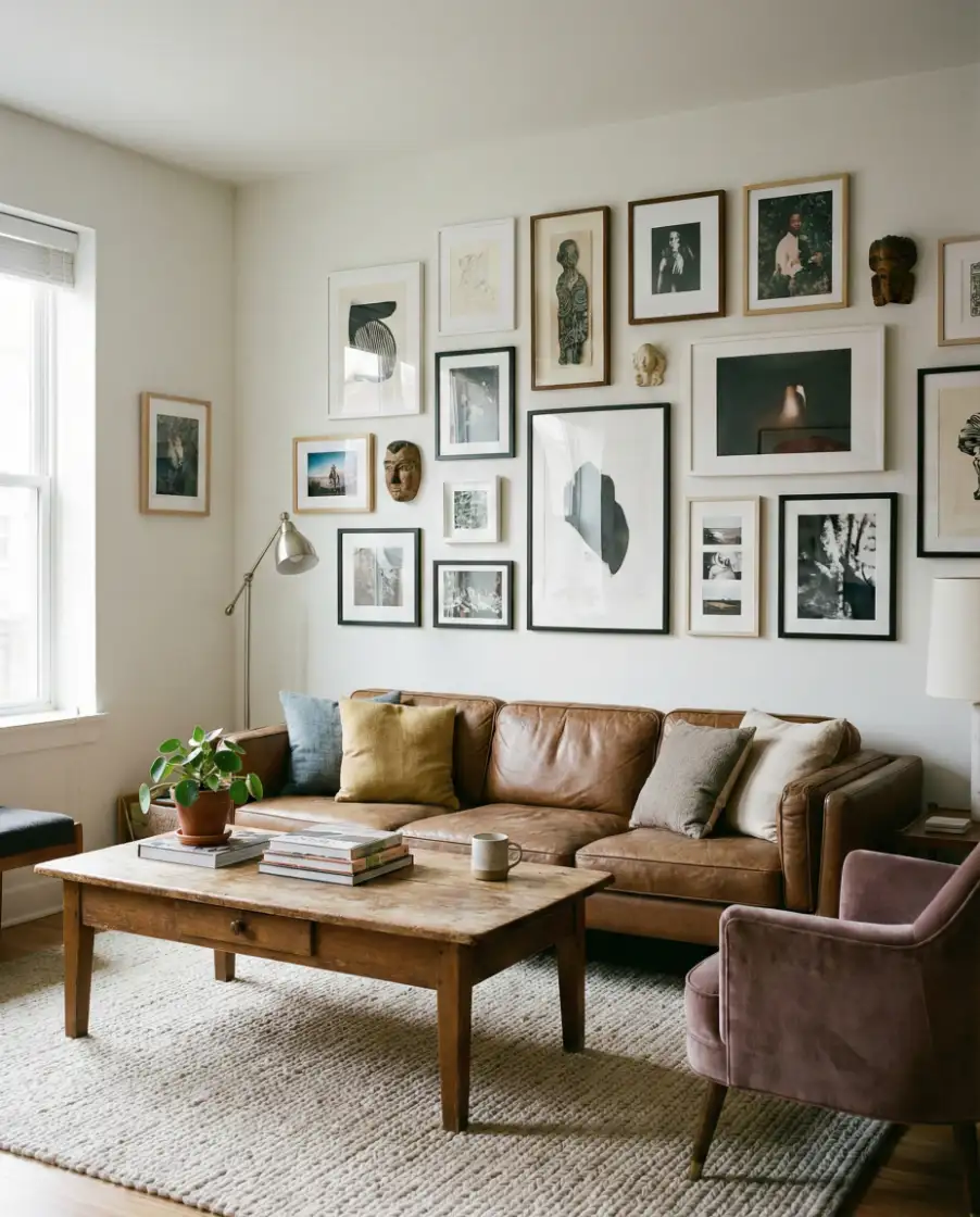 Contemporary Living Room Mood Board Style 2