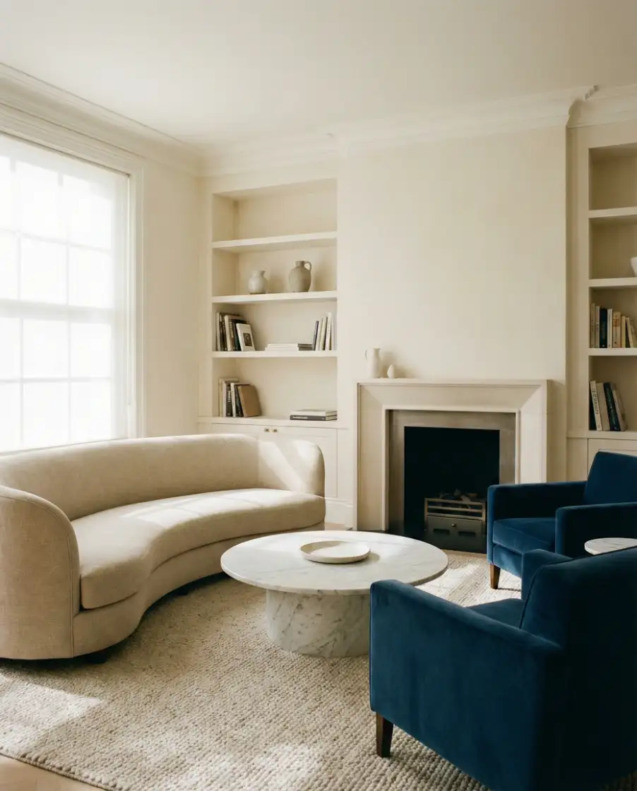 Contemporary Living Room with Classic Influence 2