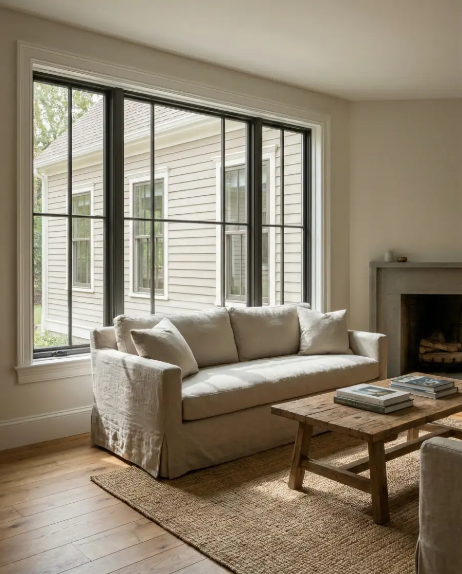 Contemporary Windows in Traditional Frames 1