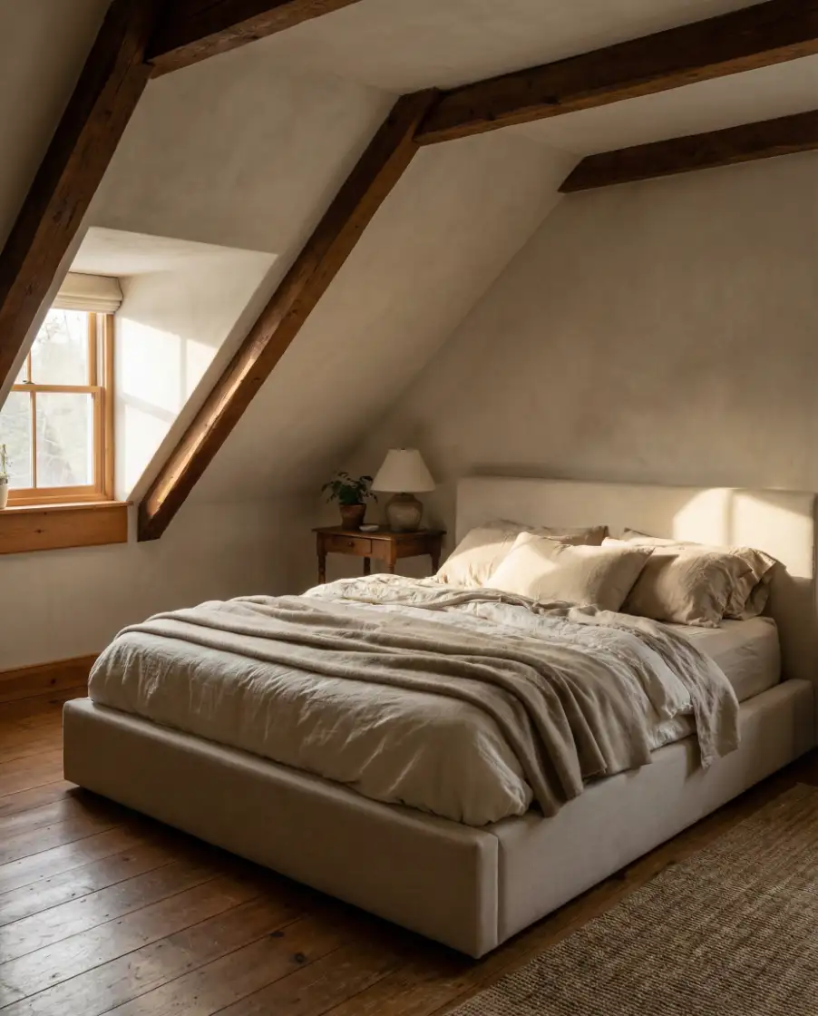 Cozy Low-Ceiling Master Retreat 1