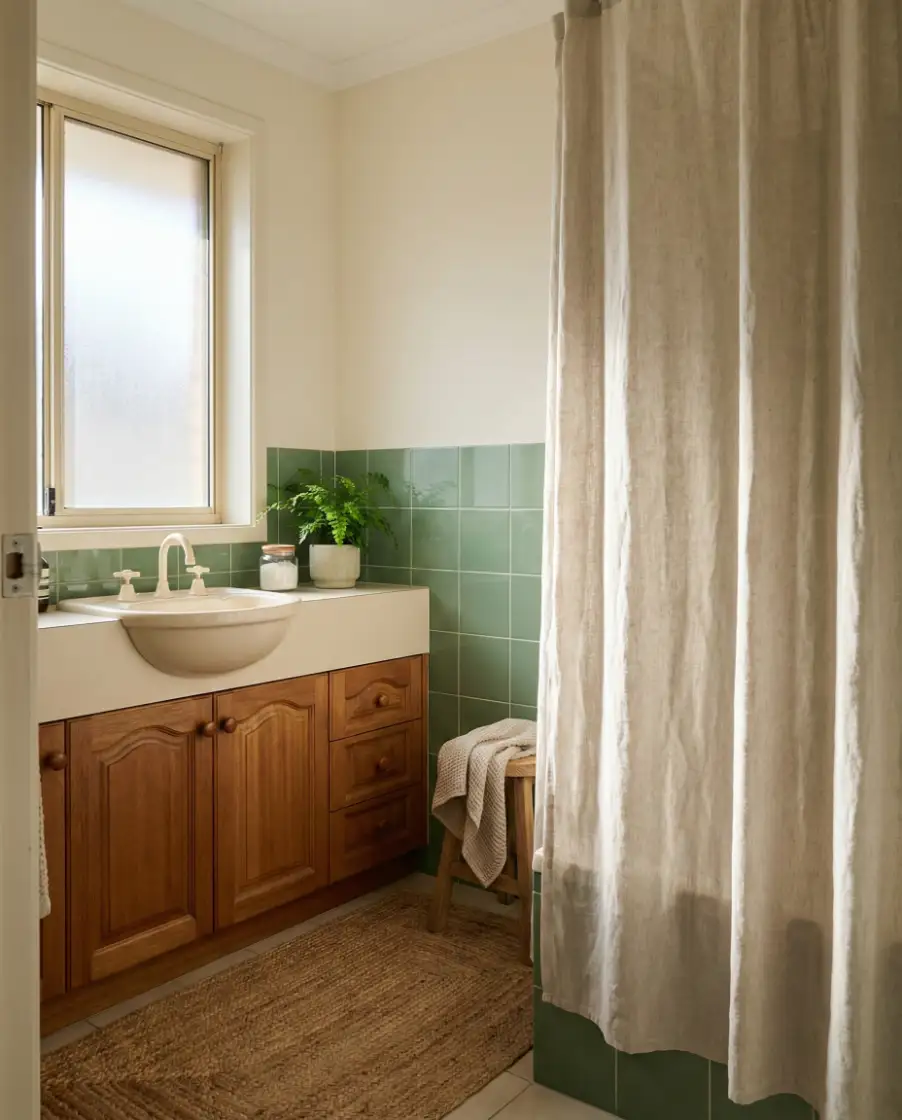 Cream and Green Soft Elegance 2