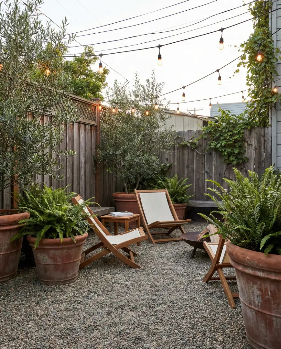 DIY Gravel Courtyard 2