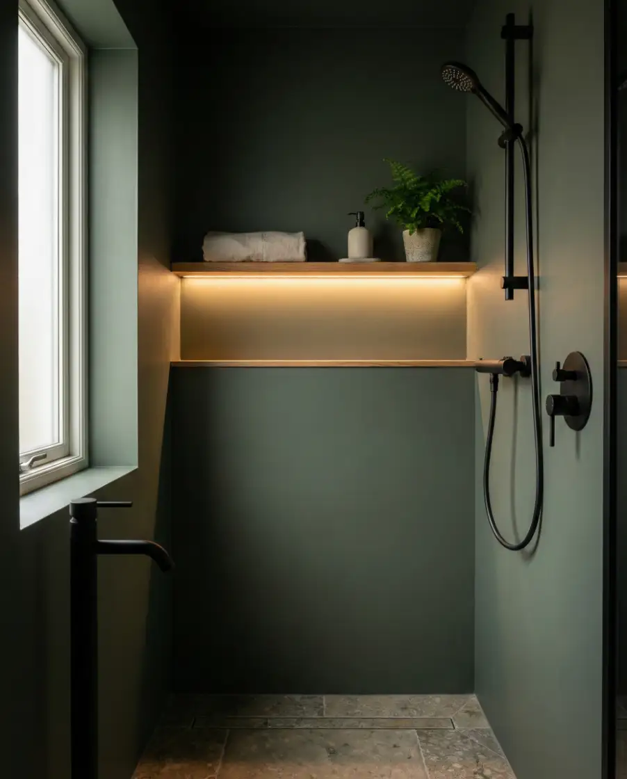 Dark Green Moody Retreat 2