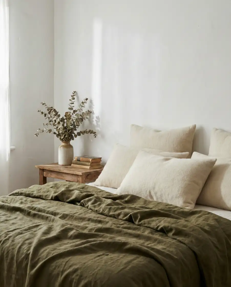 Earthy Olive and Warm White 1