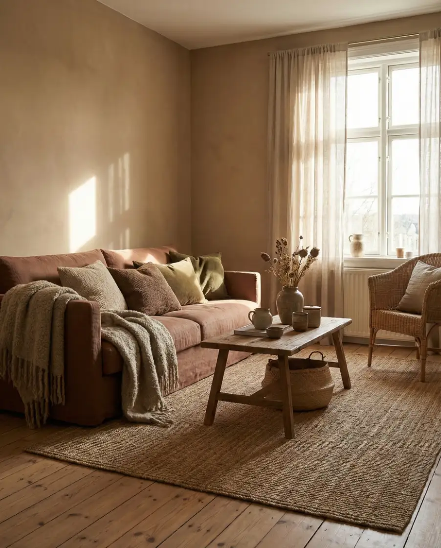 Earthy Textures Over Bold Color 1