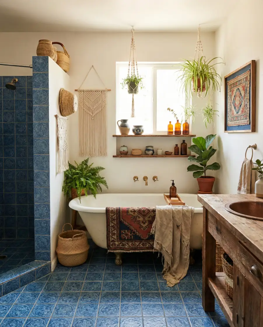 Eclectic Bohemian Blue Mix 2