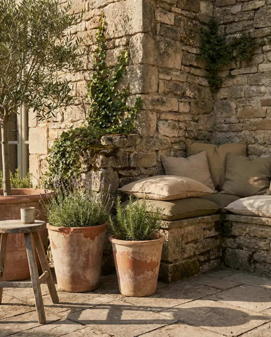 French Country Garden Patio 1