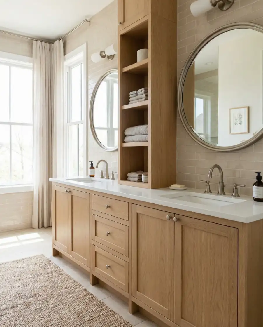 Functional Beauty in Jack and Jill Bathrooms 1