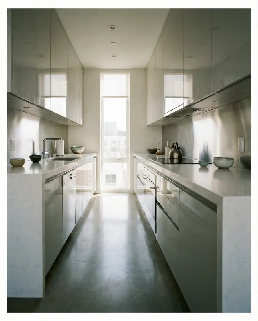 Galley Kitchens Optimized for Efficiency 2